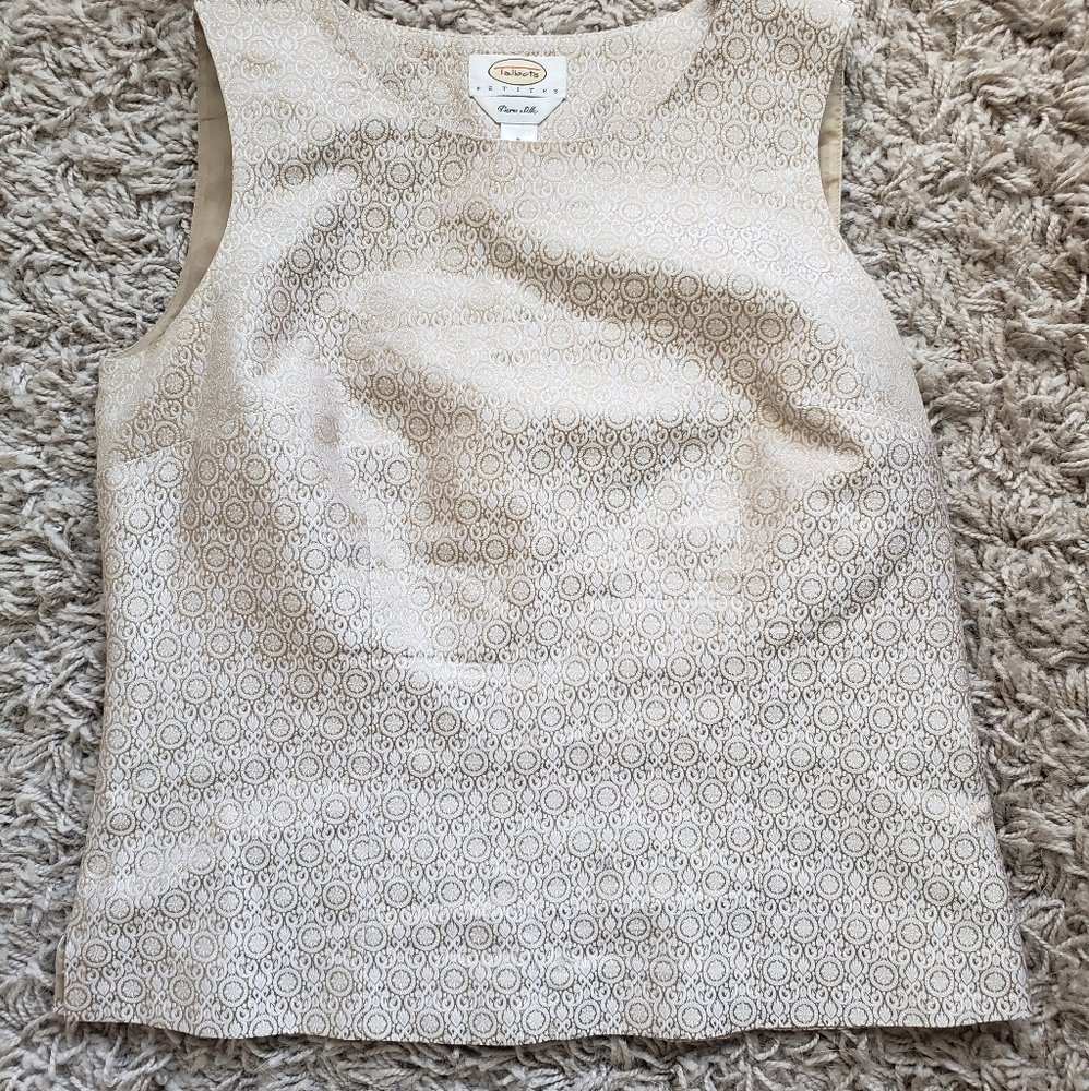 Vintage Talbot's silk tank